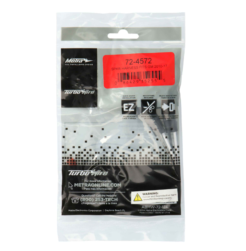 GM 2010-2019 Speaker Harness - Pair