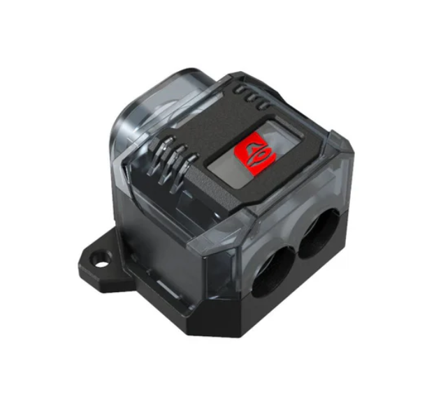 Distribution Block 1-1/0 Gauge Input w/ 4 Gauge Reducers 2-4 Gauge Outputs w/ 8 Gauge Reducer