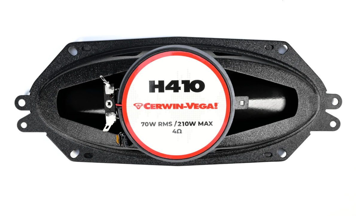 H410 - HED 4"x10” 2-Way Coaxial Full Range Speaker Set