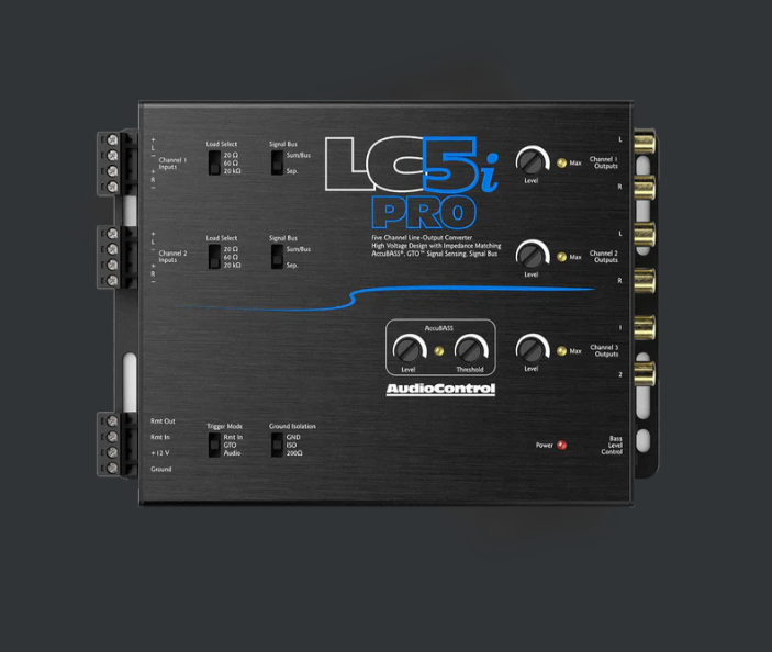 LC5iPRO 5-Channel Line Output Converter w/AccuBASS