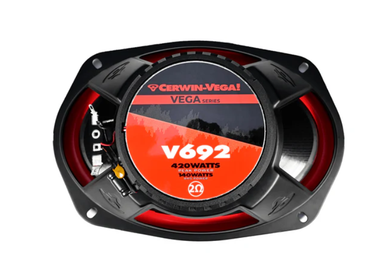 V692 - Vega 6"x9" 2-WAY COAXIAL FULL RANGE SPEAKERS (2Ω)
