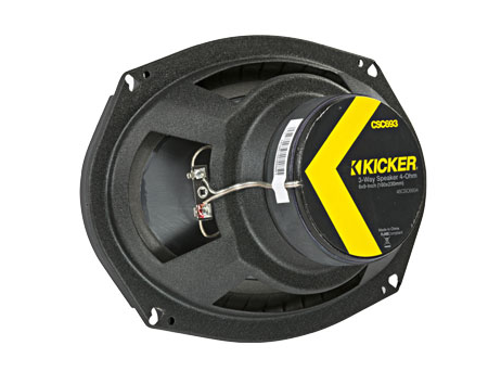 CS Series CSC693 - 6x9 inch 3-Way Coaxial Speakers