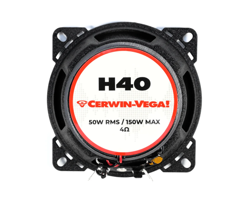 H40 - HED 4” 2-Way Coaxial Full Range Speaker Set