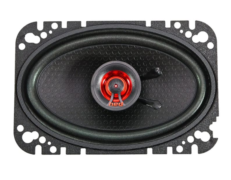 H46 - HED 4"x6” 2-Way Coaxial Full Range Speaker Set