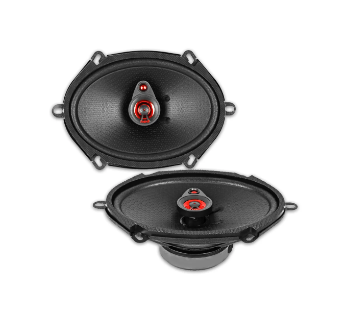 H683 - HED 6"x8” 3-Way Coaxial Full Range Speaker Set