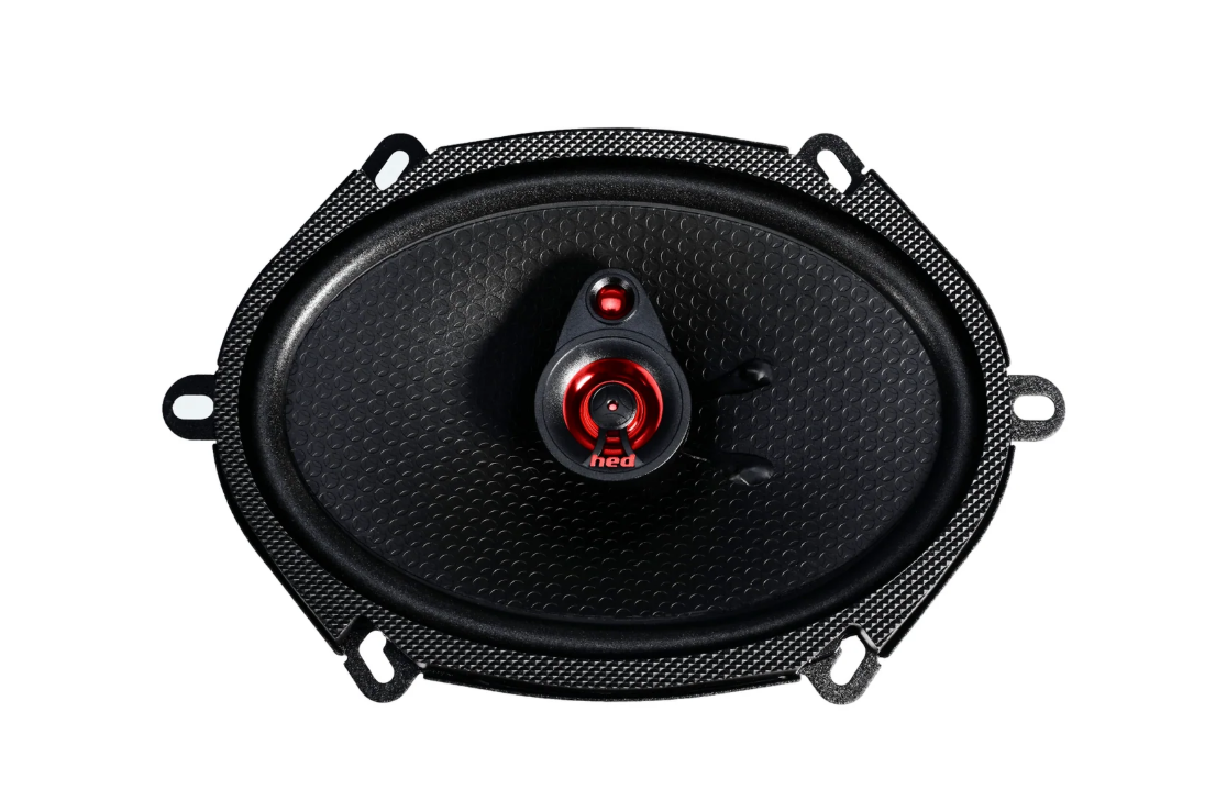 H683 - HED 6"x8” 3-Way Coaxial Full Range Speaker Set