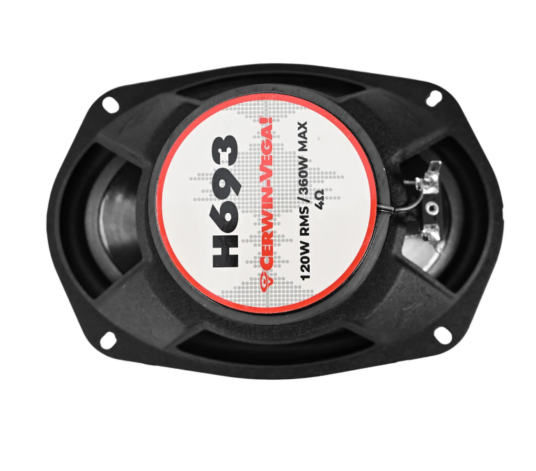 H693 - HED 6"x 9” 3-Way Coaxial Full Range Speaker Set