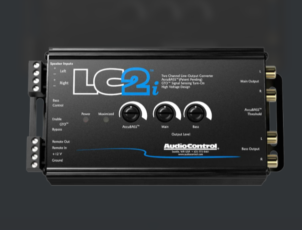 LC2i 2-Channel Line Output Converter w/AccuBASS