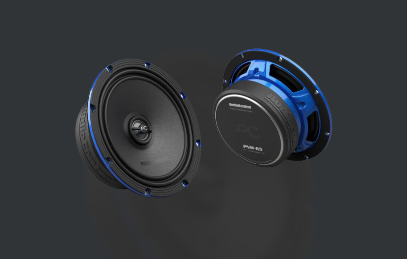 PNW Series PNW-65 6.5" Coaxial Speakers, 75W RMS, 3 Ohms (Pair)
