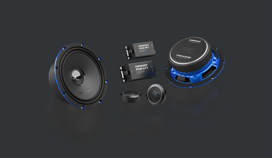 PNW-65CS2 6.5" Component Speakers, 100W RMS, 3 Ohms (Pair)
