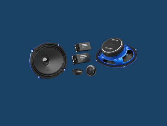 PNW-69CS2 6x9" Component Speakers, 100W RMS, 3 Ohms (Pair)
