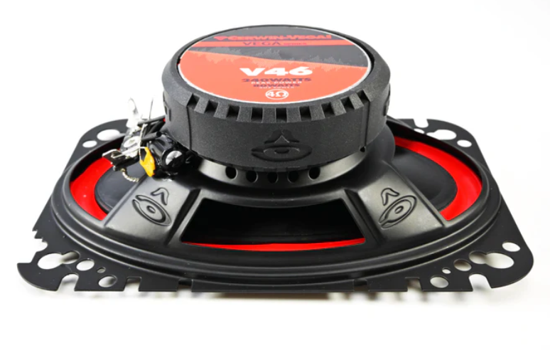 V46 - Vega 4"x6" 2-Way Coaxial Full Range Speakers (4Ω)