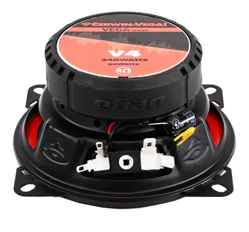 V4 - Vega 4" 2-Way Coaxial Speakers (4Ω)