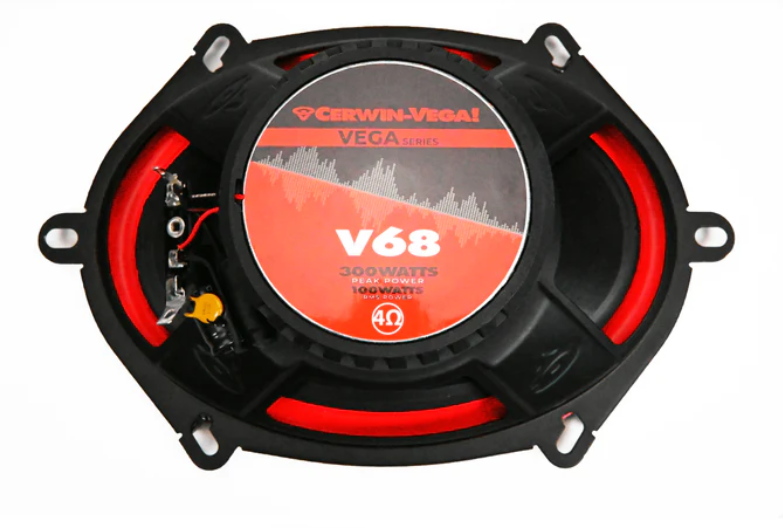 V68 - Vega 6"x8" 2-Way Coaxial Speakers (4Ω)