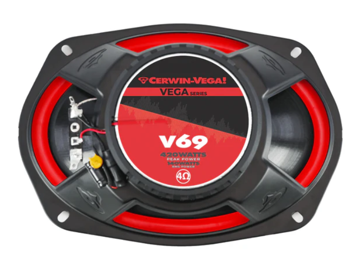 V69 - Vega 6"x9" 2-WAY COAXIAL FULL RANGE SPEAKERS