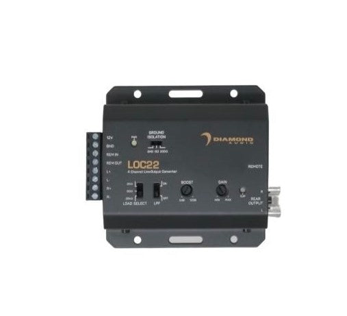 2-Channel (2 IN / 2 OUT) Line-Output Converter - LOC22