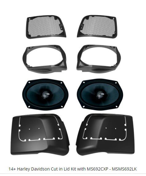 MSMS692LK - 2014+ Harley Davidson Cut in Lid Kit with MS692CXP